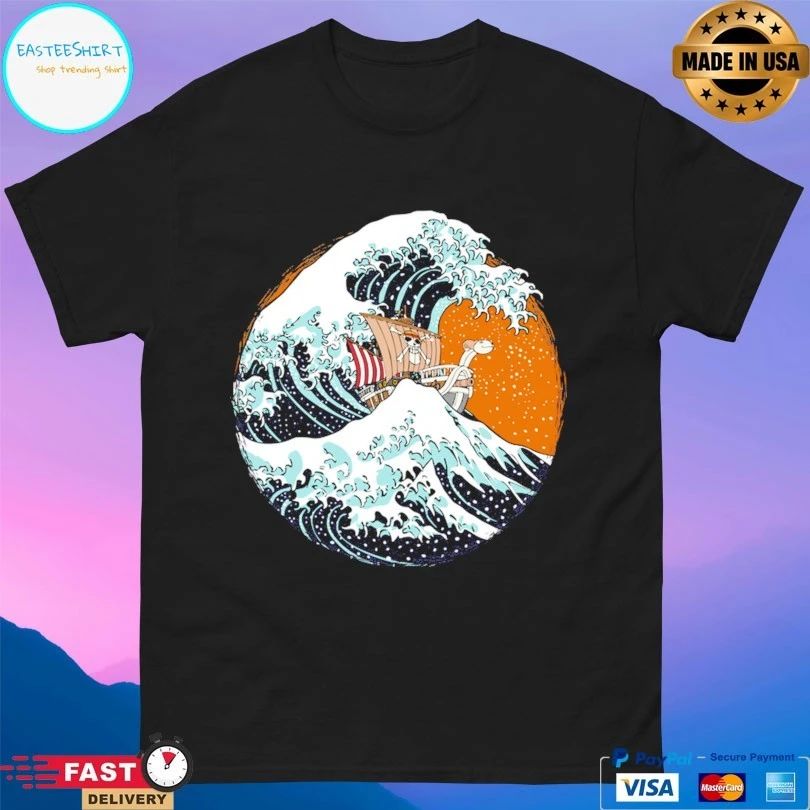 The Great Pirate Of Kanagawa T-shirts