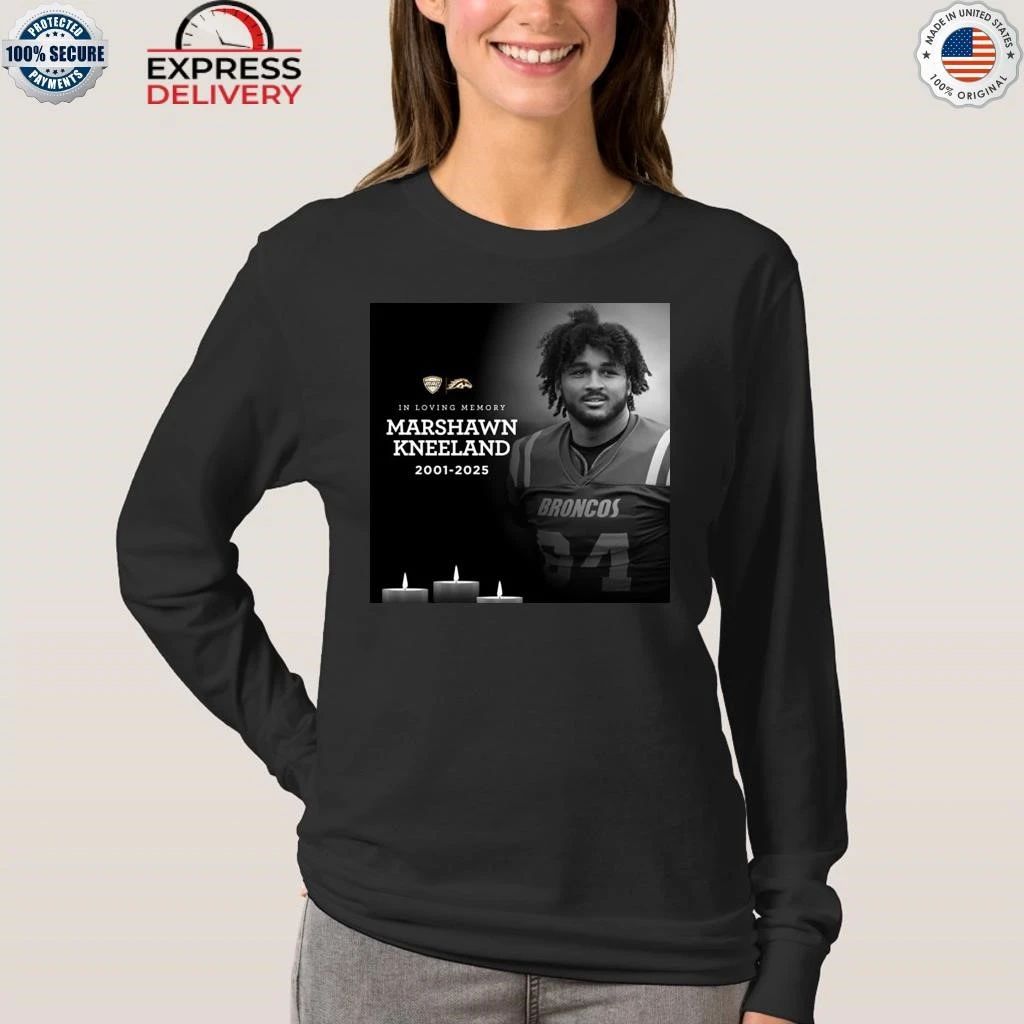 In Loving Memory Marshawn Kneeland Dallas Cowboys 2001 – 2025 Mid-American Conference Shirt