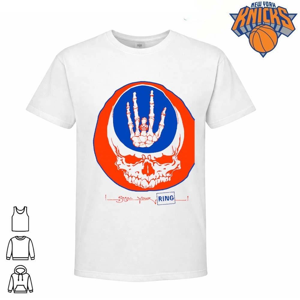 New York Knicks Champions NBA 2026 Steal Your Ring Grateful Dead Skull Shirt