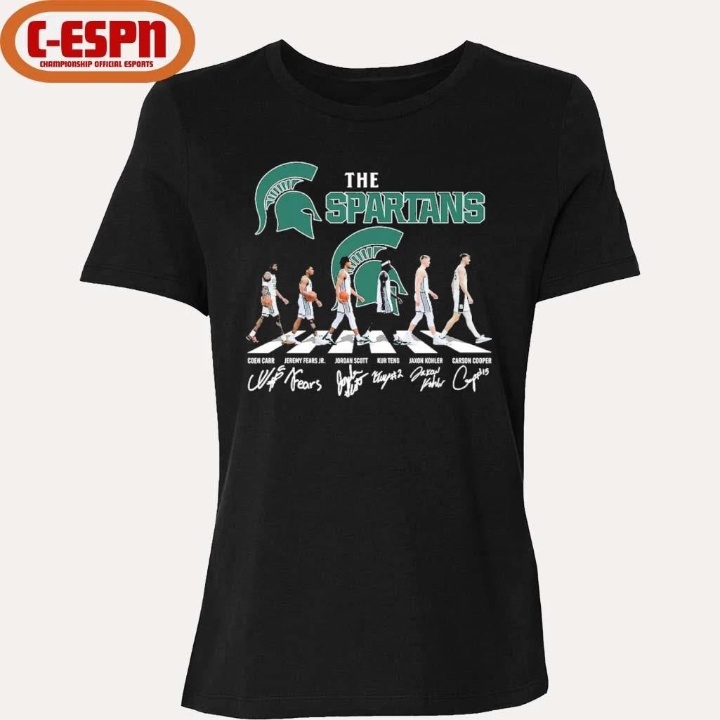 The Michigan State Men’s Basketball Abbey Road Shirt