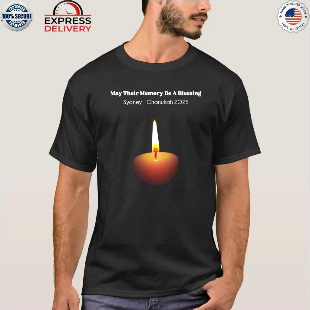 May Their Memory Be A Blessing Sydney Chanukah 2025 Shirt