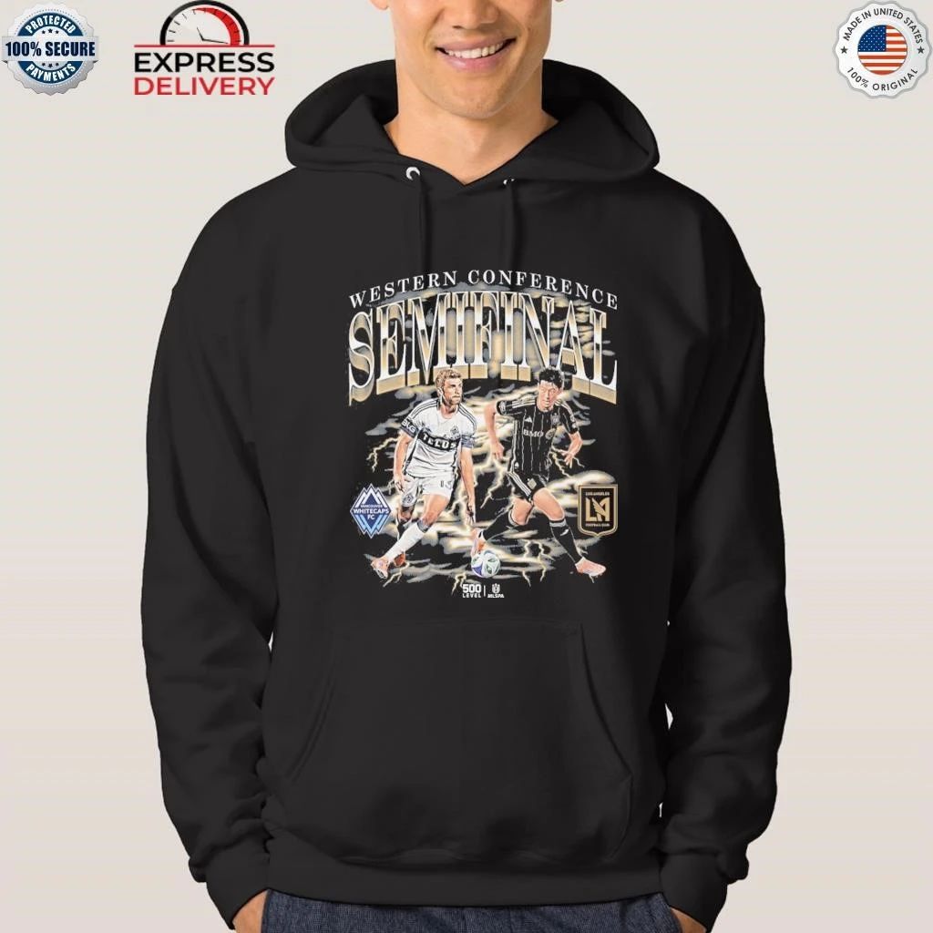 Vancouver Whitecaps Fc Vs Lafc 2025 Mls Western Conference Semifinal Matchup Shirt