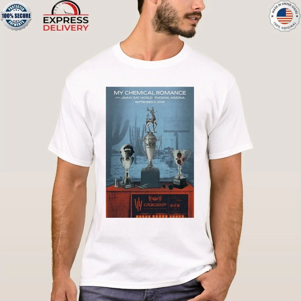 My Chemical Romance at Chase Field in Phoenix, AZ on Sep 6, 2026 Shirt