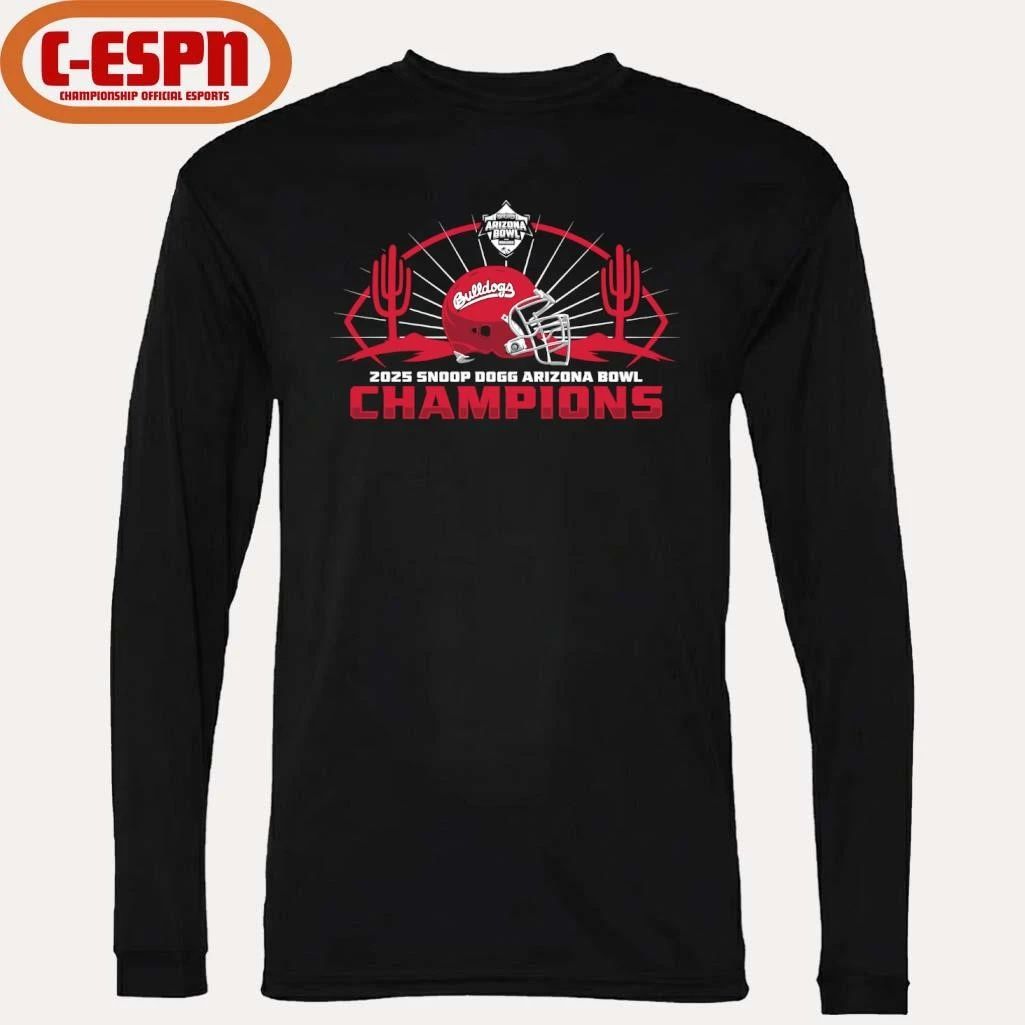 Fresno State Bulldogs 2025 Arizona Bowl Champions Shirt
