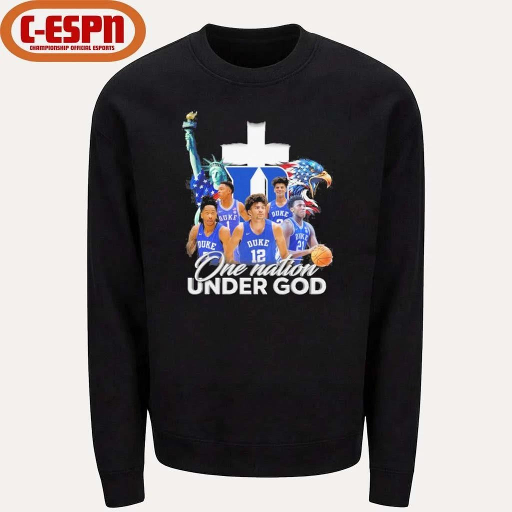 One Nation Under God Duke Men’s Basketball Shirt