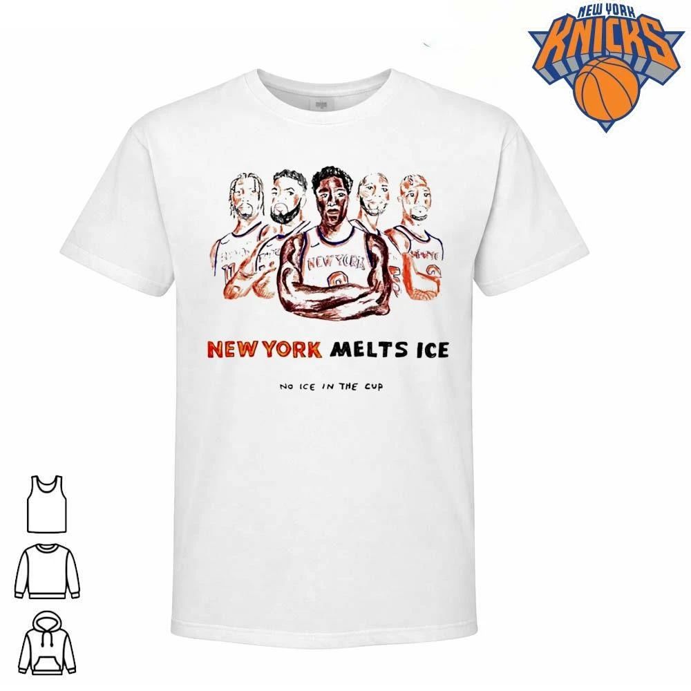 Og Anunoby Jalen Brunson New York Knicks Basketball New York Melts Ice No Ice In The Cup Art Shirt