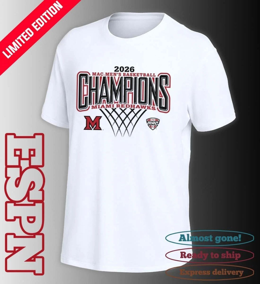 Miami Men’s Basketball 2026 MAC Regular Season Champions T-Shirt