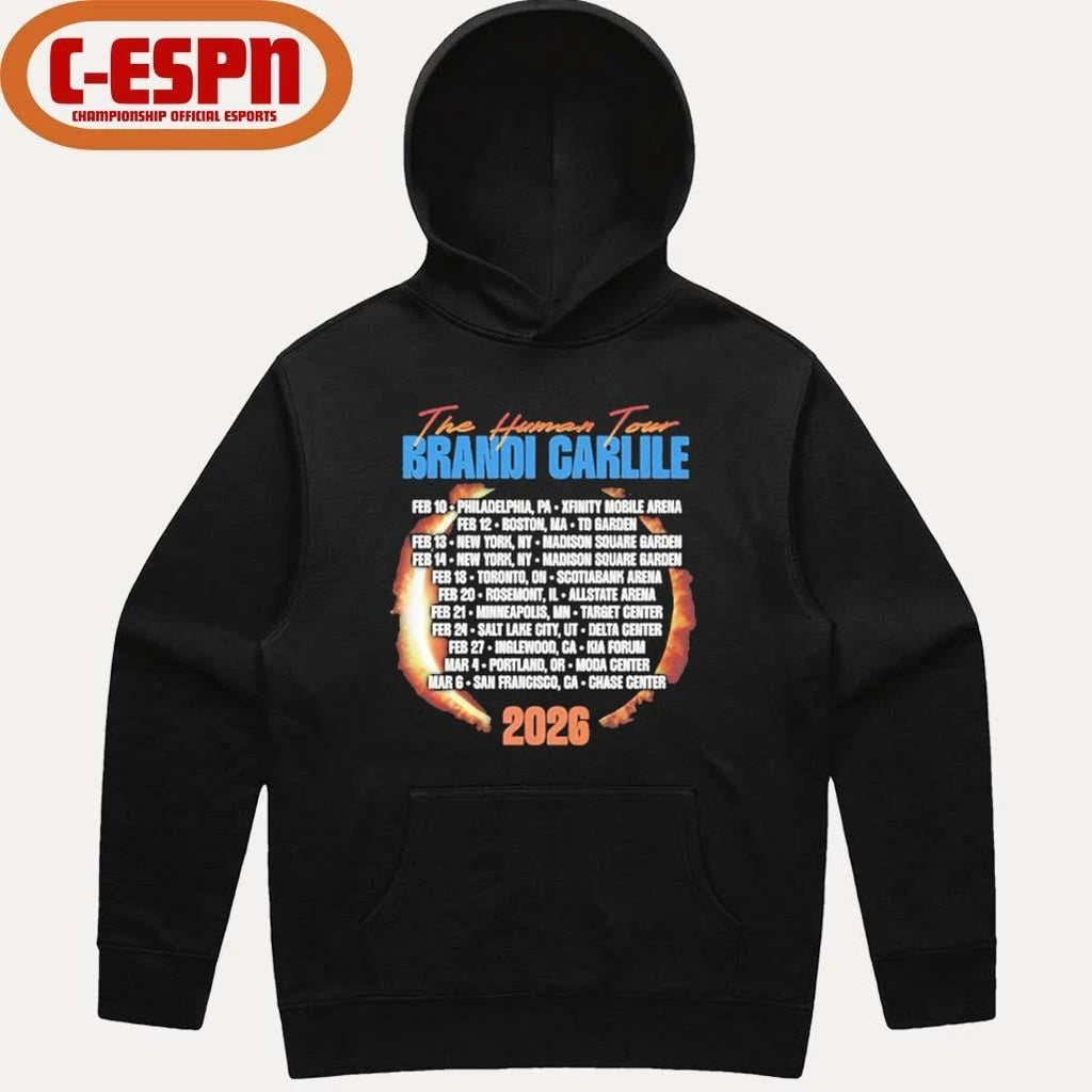 Brandi Carlile The Human Tour 2026 T-Shirt