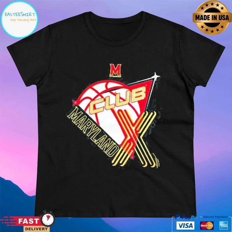 Maryland Terrapins Men’s Basketball Club Logo T-shirts