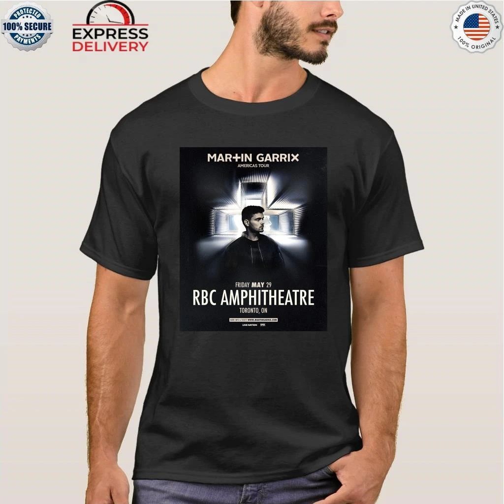 Martin Garrix Americas Tour 2026 City Shirt