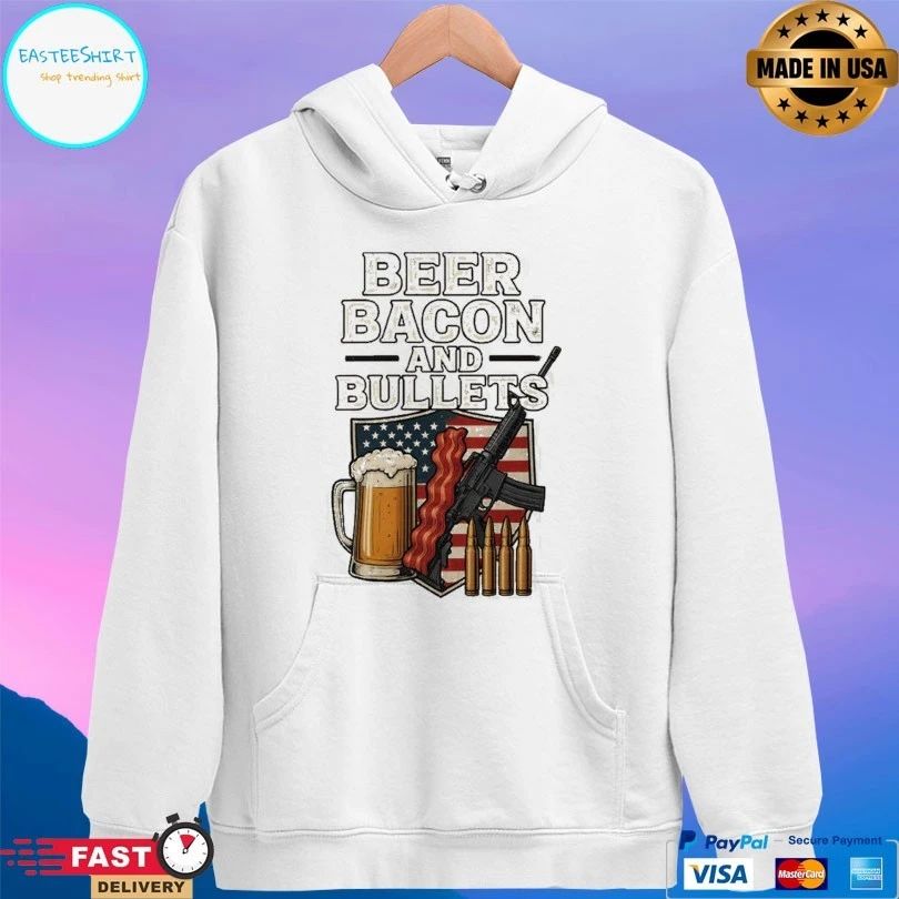 Beer Bacon And Bullets Classic T-shirt