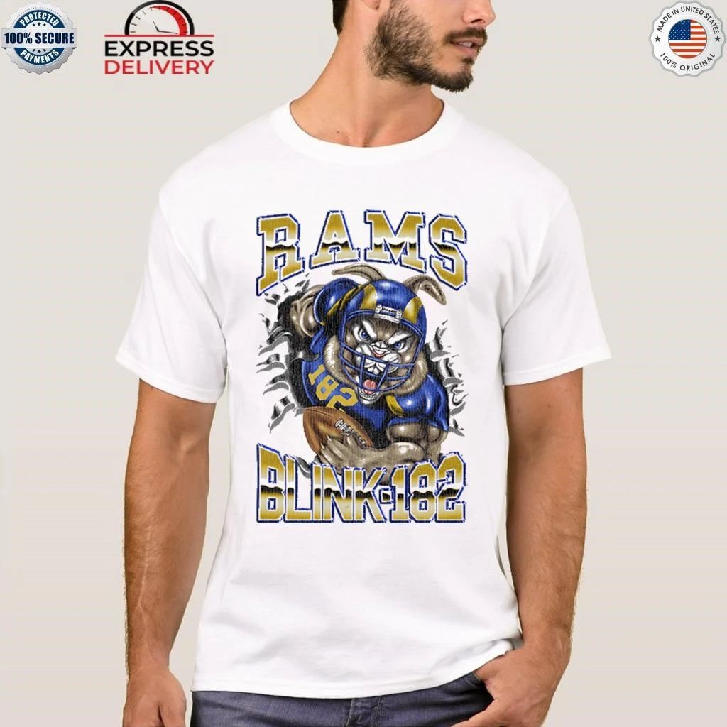 Blink-182 x LA RAMS Touchdown Shirt