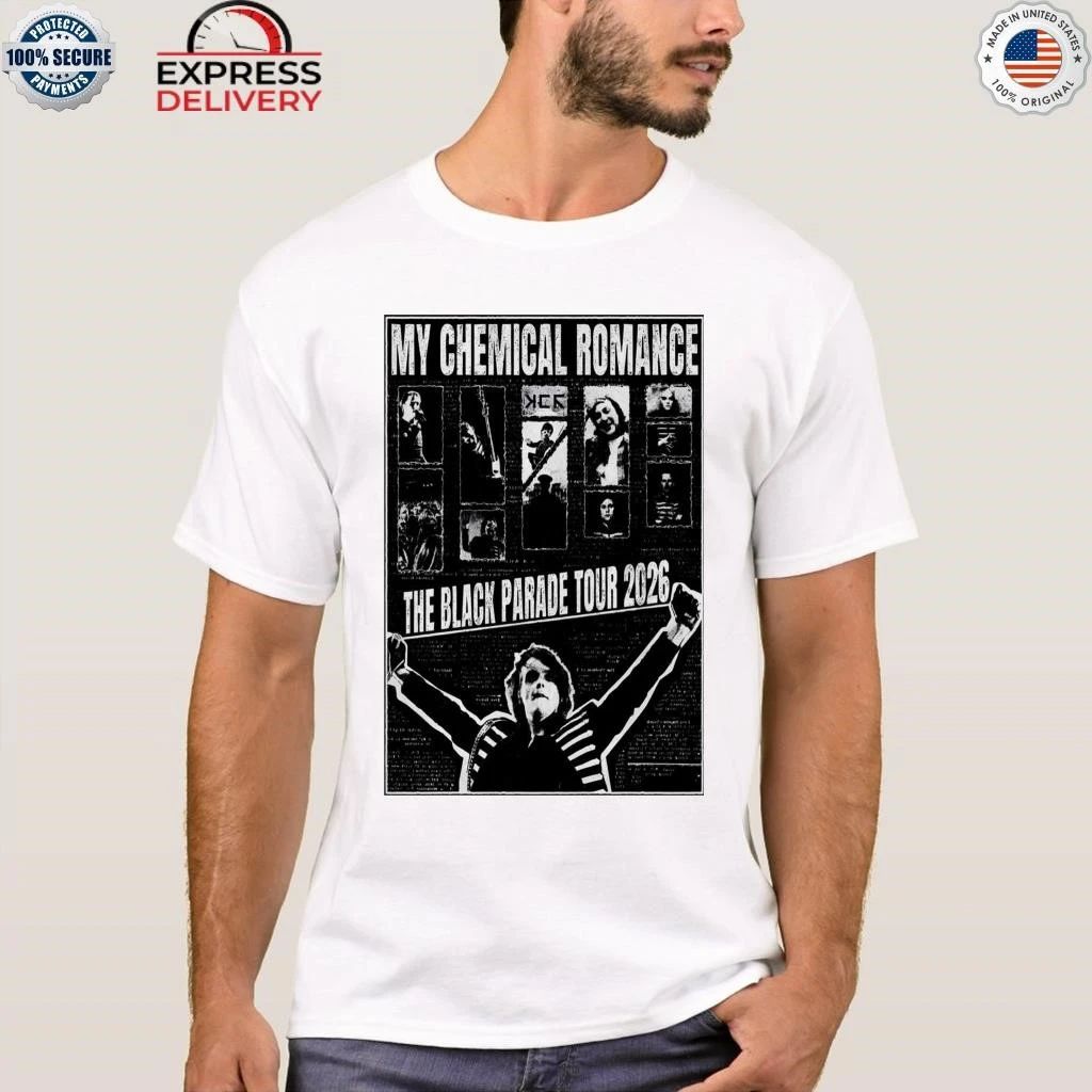 My Chemical Romance The Black Parade Tour 2026 Shirt