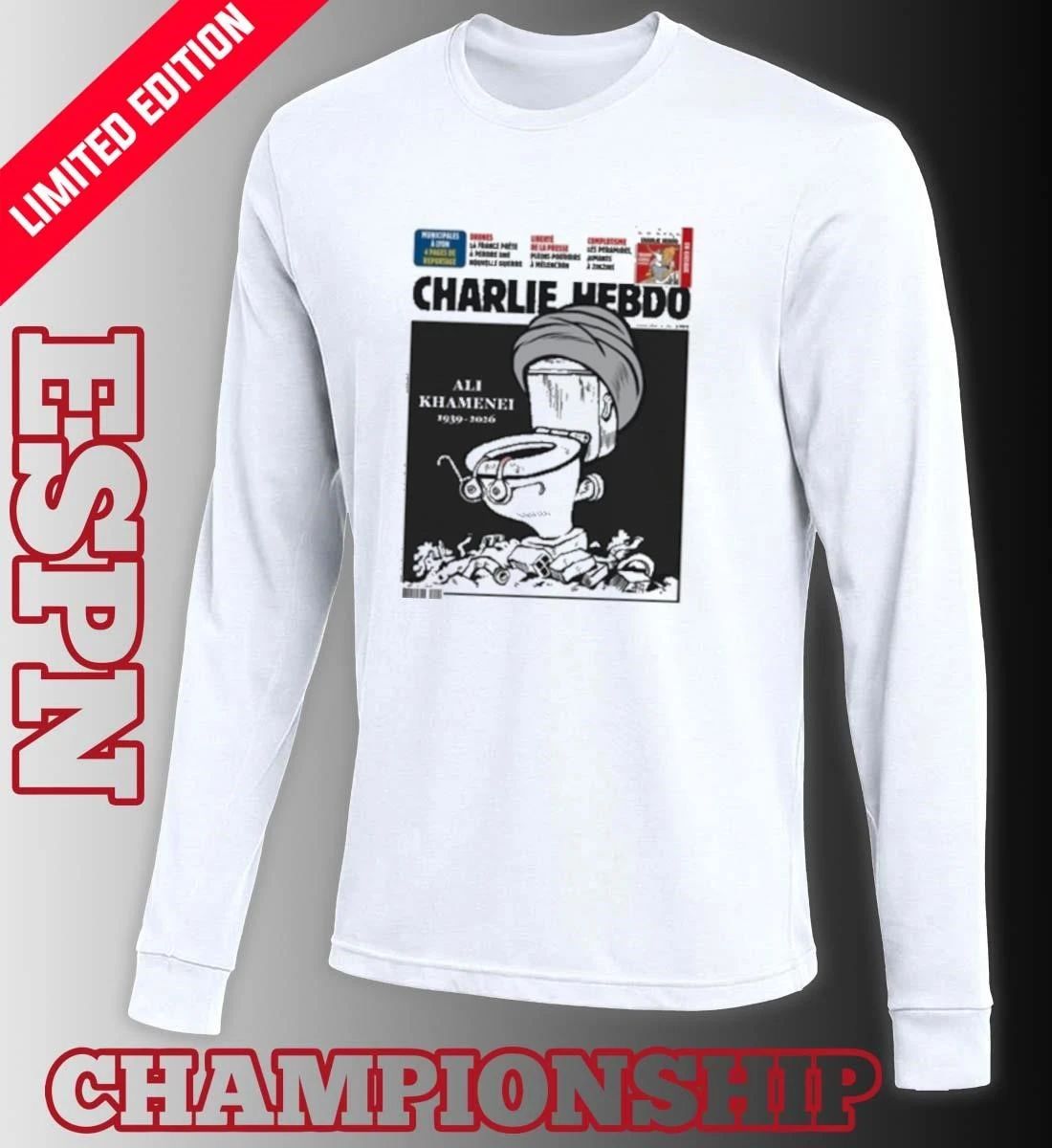 Charlie Hebdo Ali Khamenei Cover 2026 Shirt