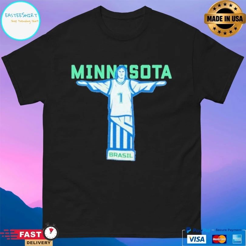 Timberwolves Minnesota Brazil T-shirt