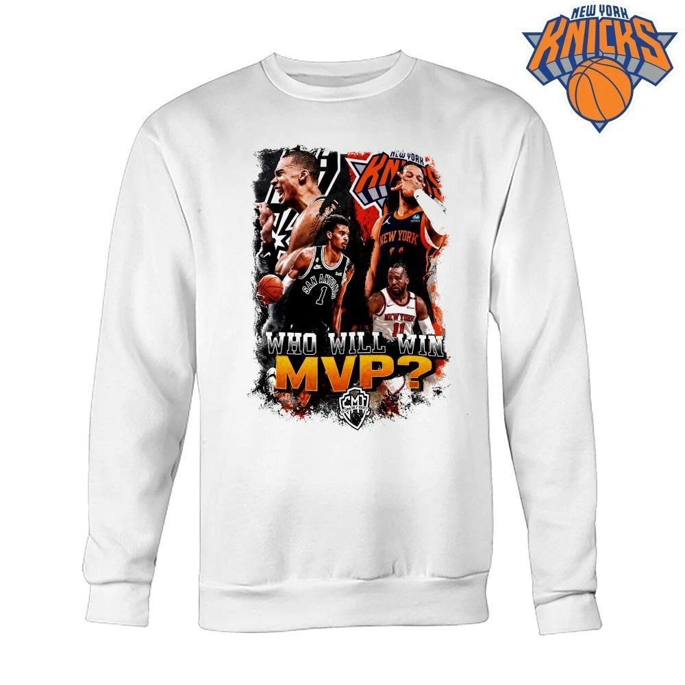 Victor Wembanyama Jalen Brunson Who Will Win MVP San Antonio Spurs New York Knicks NBA Finals 2026 Shirt