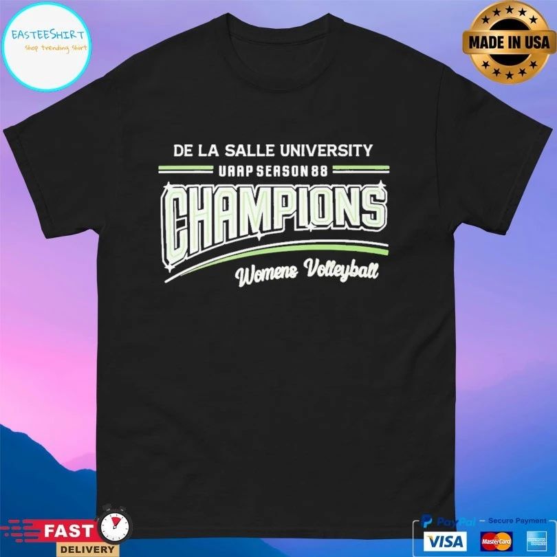 De La Salle University Uaap Season 88 Champions Women’s Volleyball 2026 T-shirt