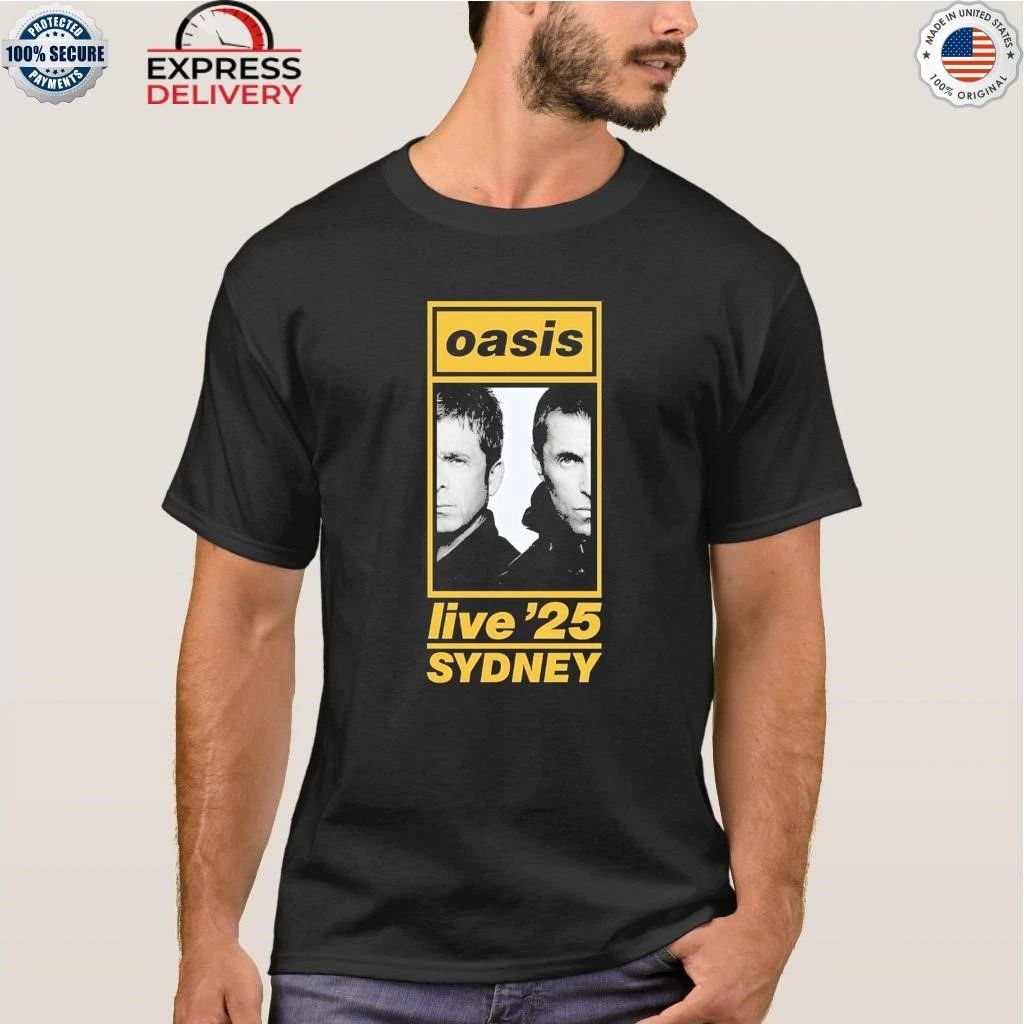 Oasis Live 25 Tour Sydney Australia 2025 Night 2 At Accor Stadium On November 8 Shirt