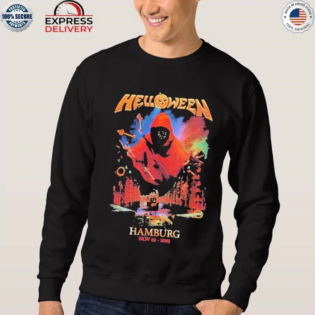 Helloween Hamburg Germany 2025 Pop Up Shop On November 1 2025 Shirt