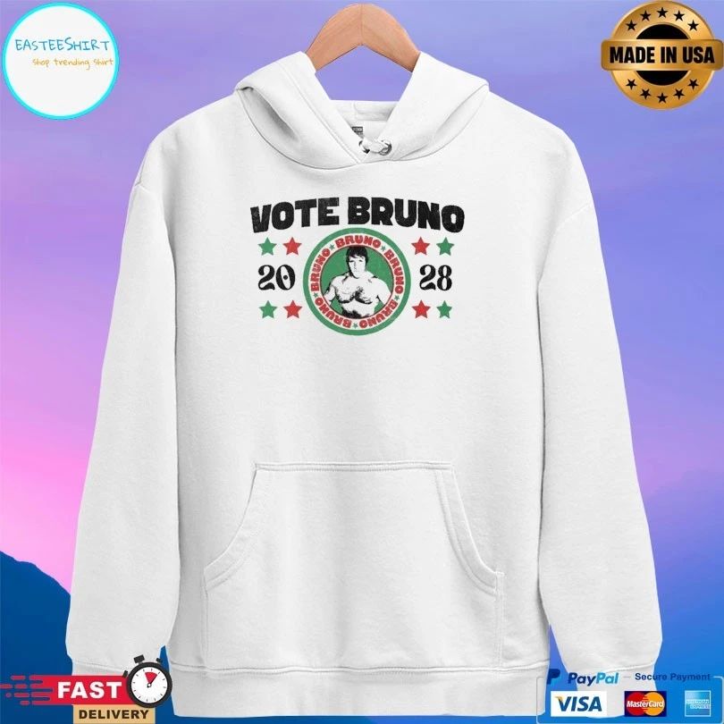 Vote Bruno 2028 Logo Bruno T-shirts