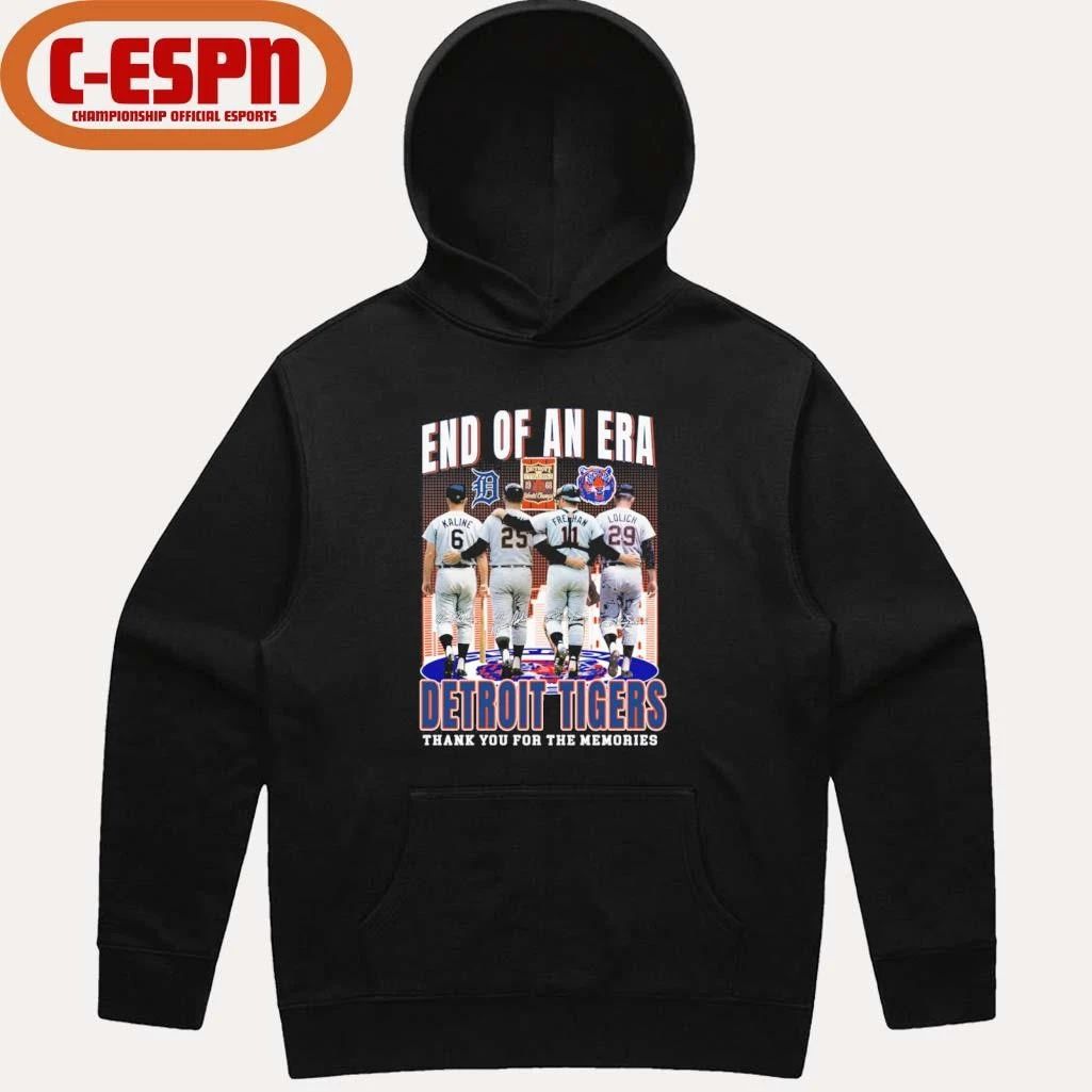 End Of An Era Detroit Tigers Legends Shirt