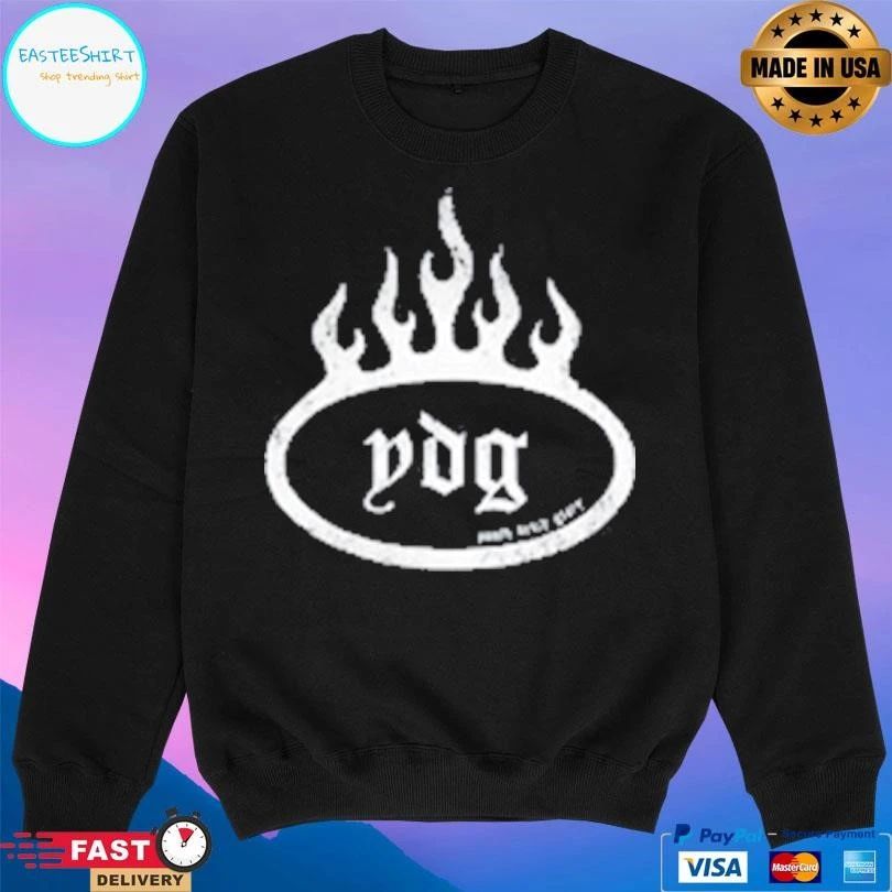 Ydg Flame Logo Fire T-shirts