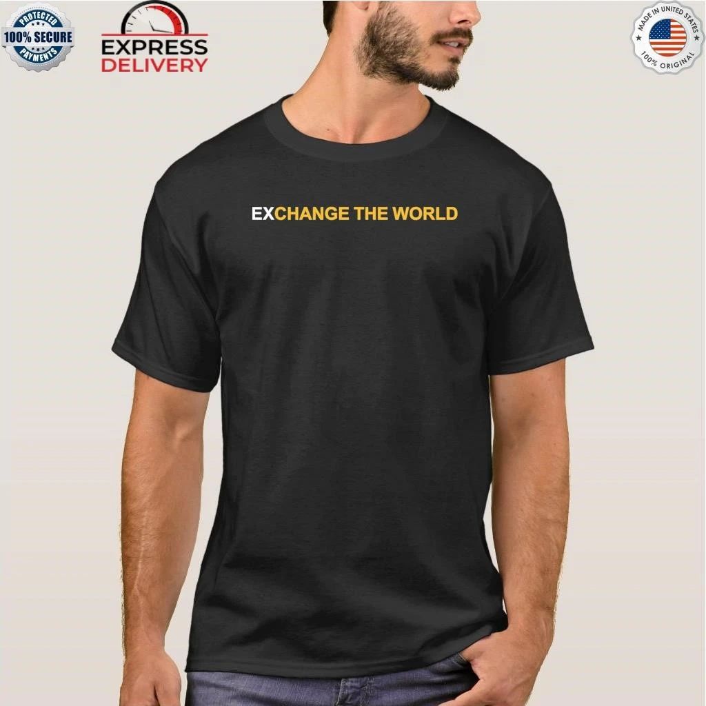 Changpeng Zhao Cz Exchange The World Shirt