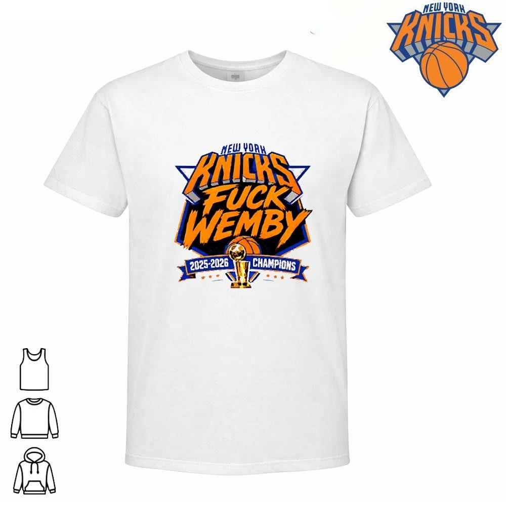 New York Knicks Fuck Wemby 2026 Champions Defeat San Antonio Wemby Shirt