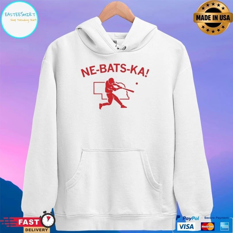 Ne-Bats-Ka Nebraska Cornhuskers Baseball T-shirt