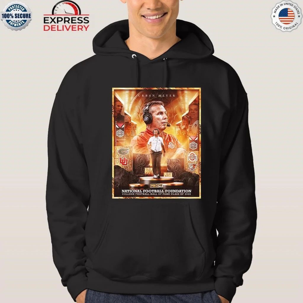 Congrats Coach Urban Meyer Being Inducted Into The 2025 College Football Hall Of Fame Shirt