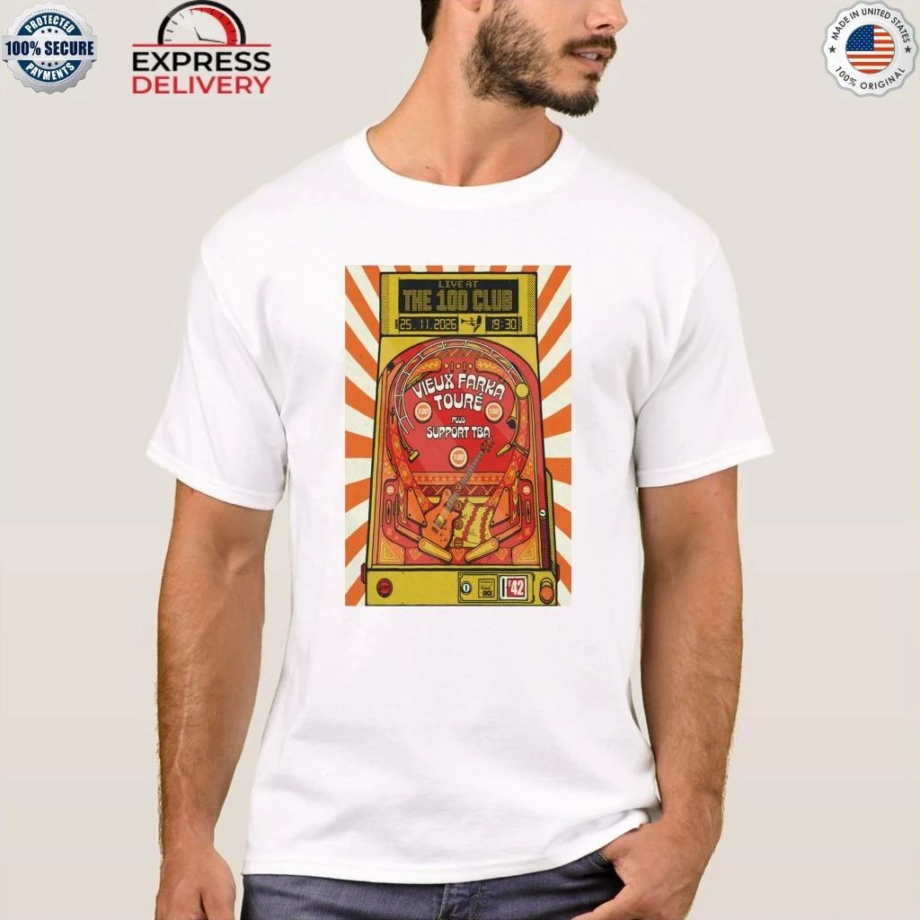 Vieux Farka Touré London Tour On Nov 25 2026 Shirt