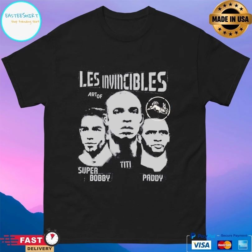 Les Invincibles Art Of Super Bobby Titi Paddy T-shirt
