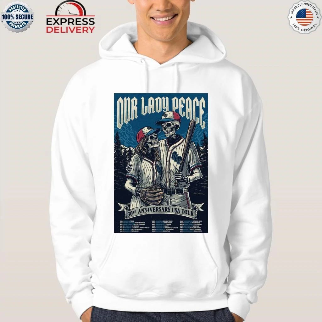 Our Lady Peace 30th Anniversary USA Tour 2026 Shirt