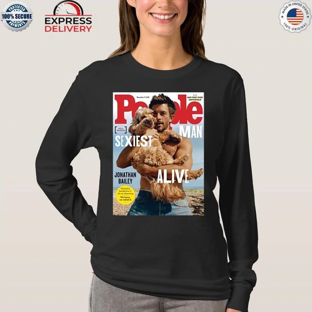 Jonathan Bailey People Magazines 2025 Sexiest Man Alive Shirt