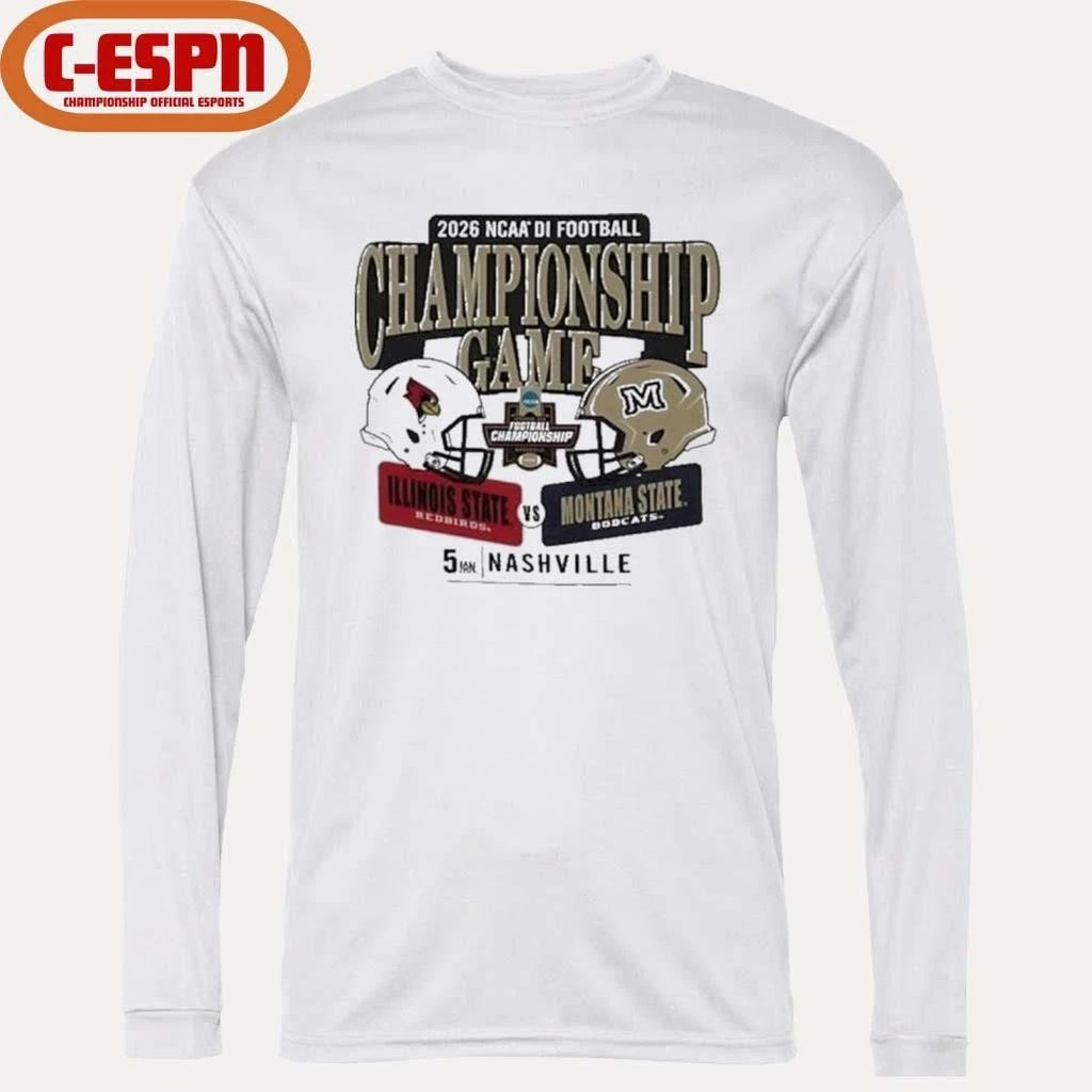 Illinois State vs. Montana State January 5, 2026 NCAA Division I Football Championship Game T-shirt