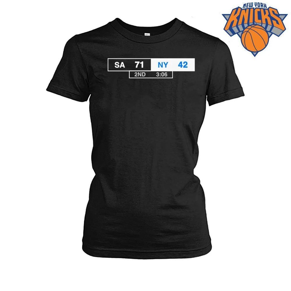 San Antonio Spurs vs New York Knicks Game Score Board Meme Basketball Fan 2026 NBA Finals Shirt