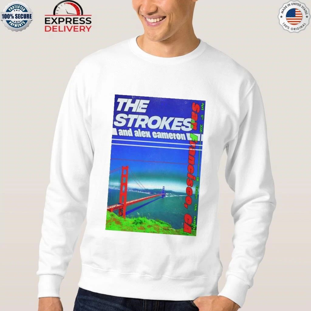 The Strokes And Alex Cameron In San Francisco CA On Apr 6 2026 Shirt