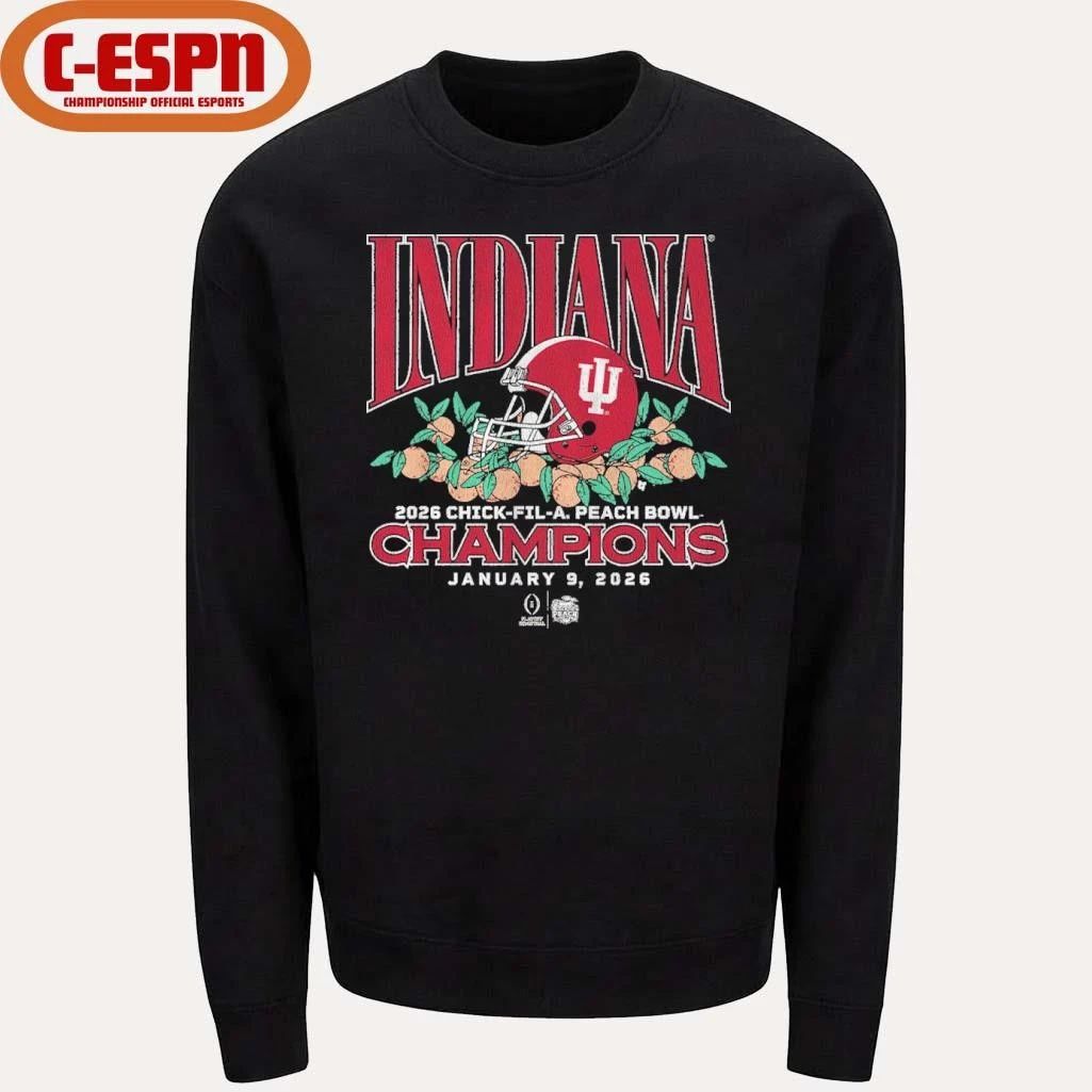 Indiana Football CFP Peach Bowl Champions Shirt