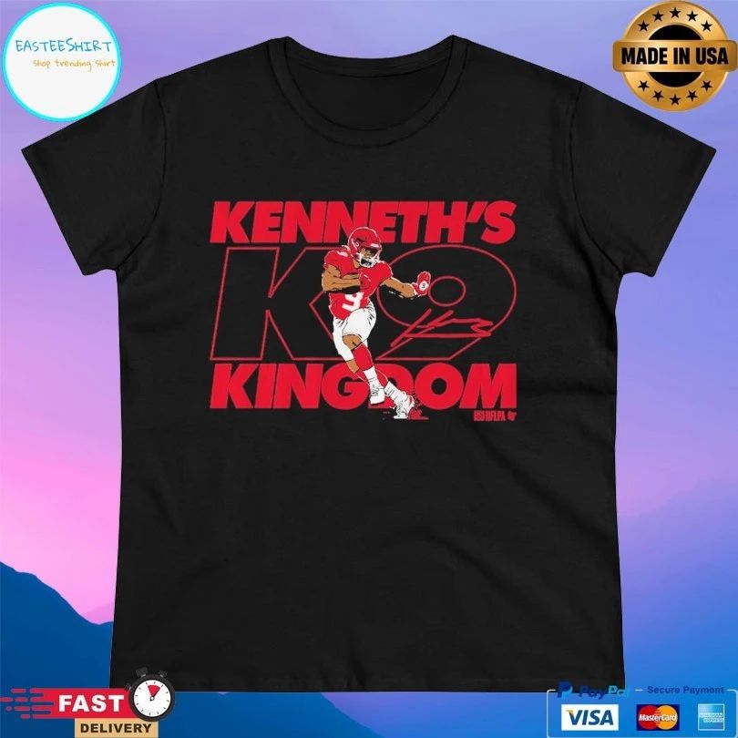 Kenneth Walker III Kenneth’s Kingdom K9 T-shirts