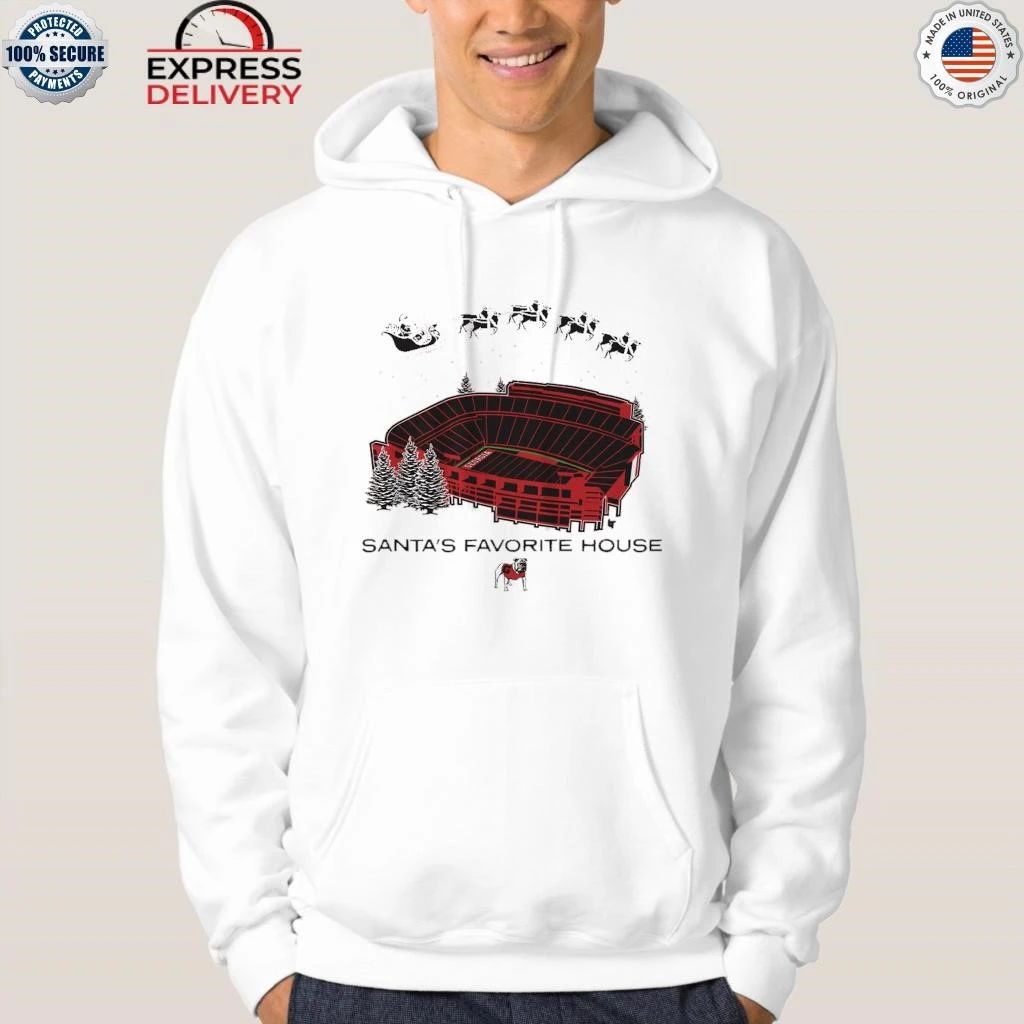 Georgia Football Santa’s Favorite House Shirt