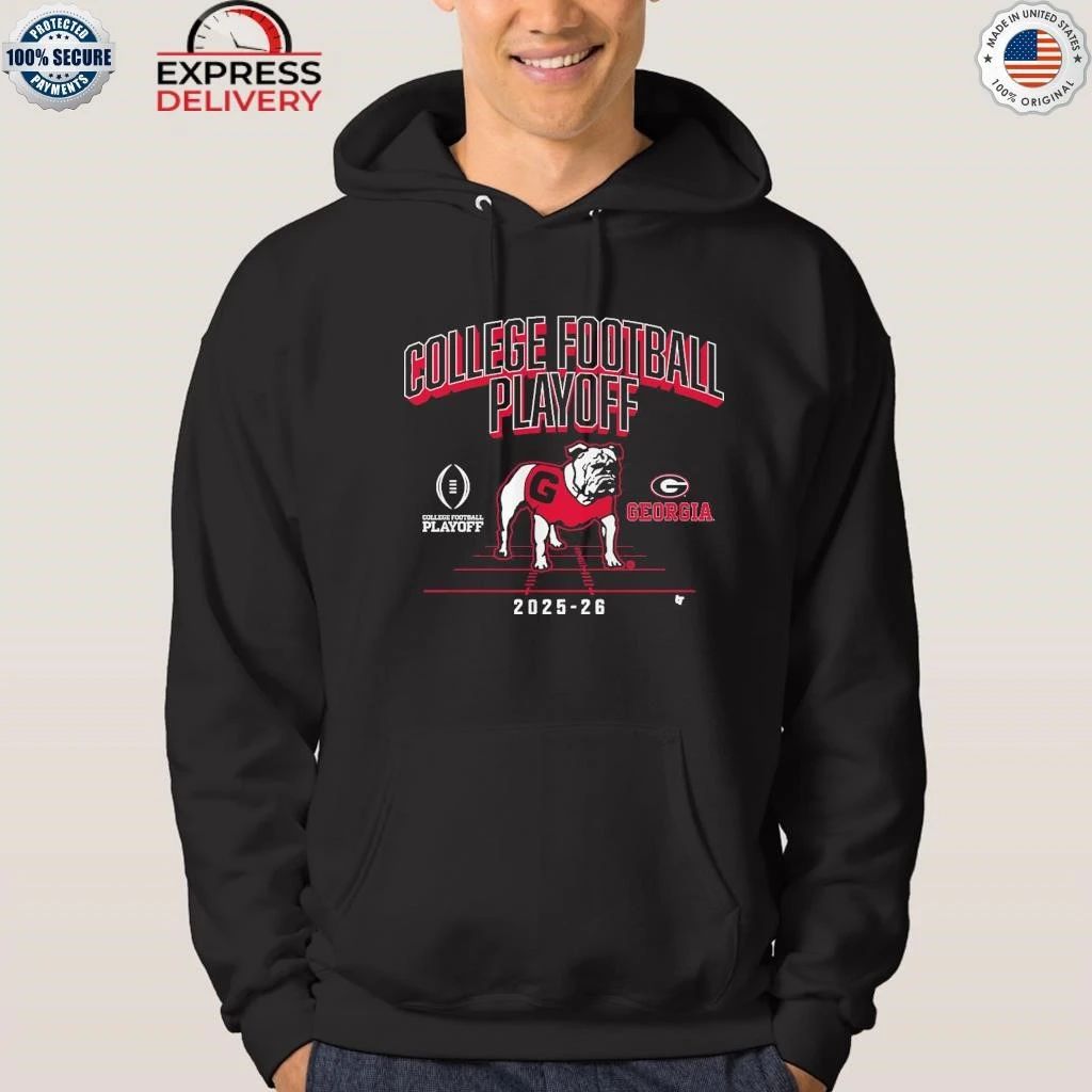 Georgia Football 2025 Cfp Mascot Shirt