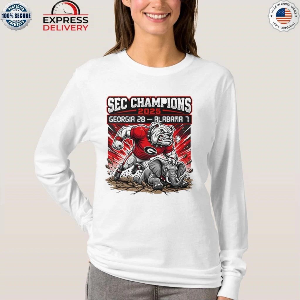 SEC Champions Georgia 28 Alabama 7 Shirt