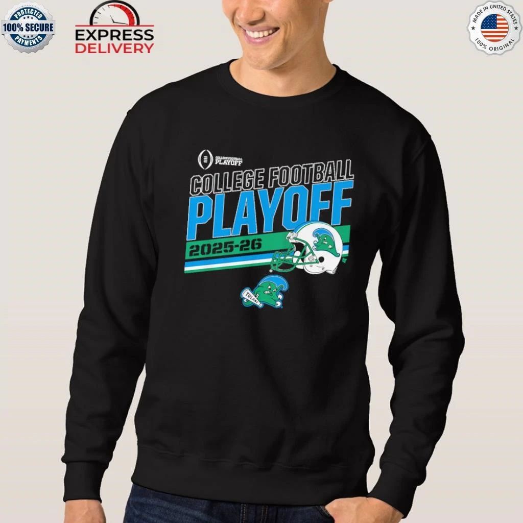 Tulane Football 2025 CFP Stripe Shirt