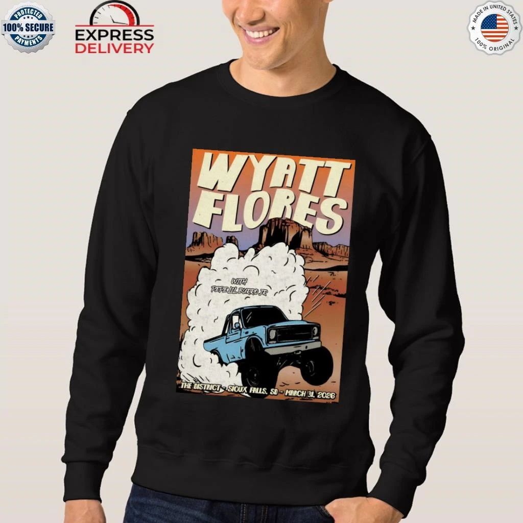 Wyatt Flores The District In Sioux Falls SD Mar 31 2026 Shirt