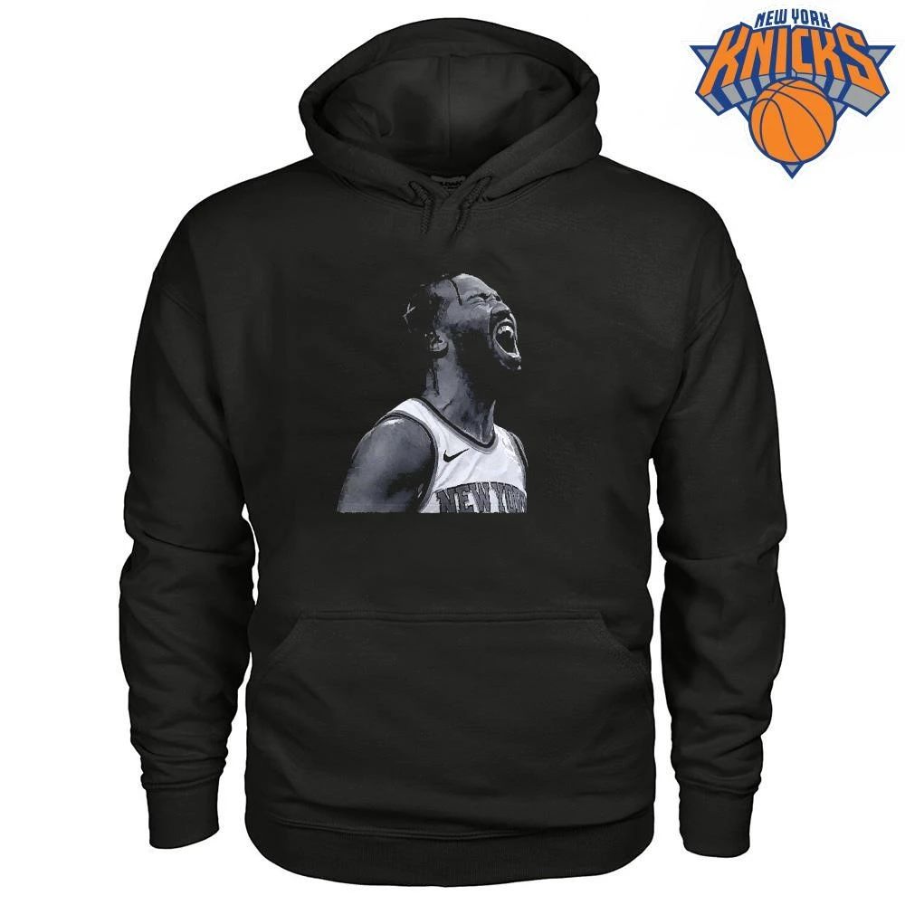Jalen Brunson Hype Scream New York Knicks Basketball Fan Shirt