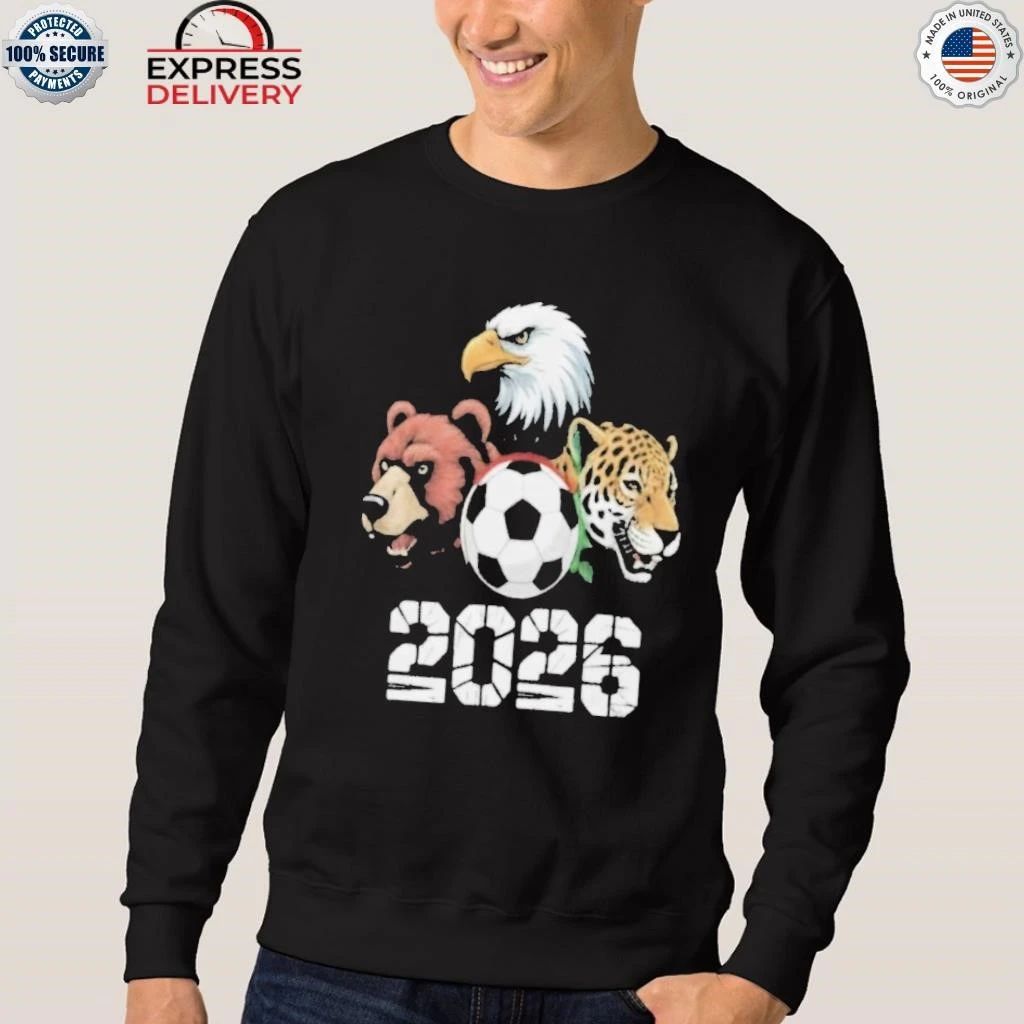 Football World Cup 2026 Mascots Shirt