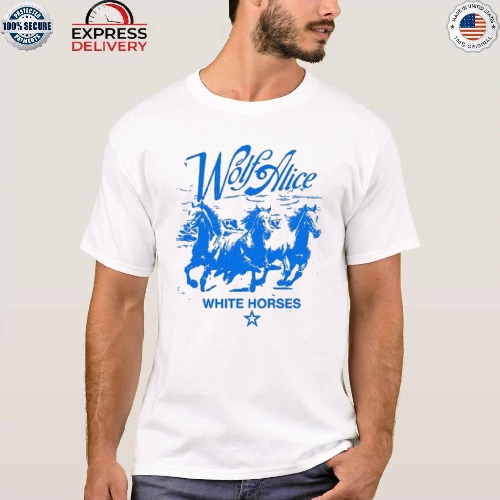 Wolf Alice White Horses Shirt