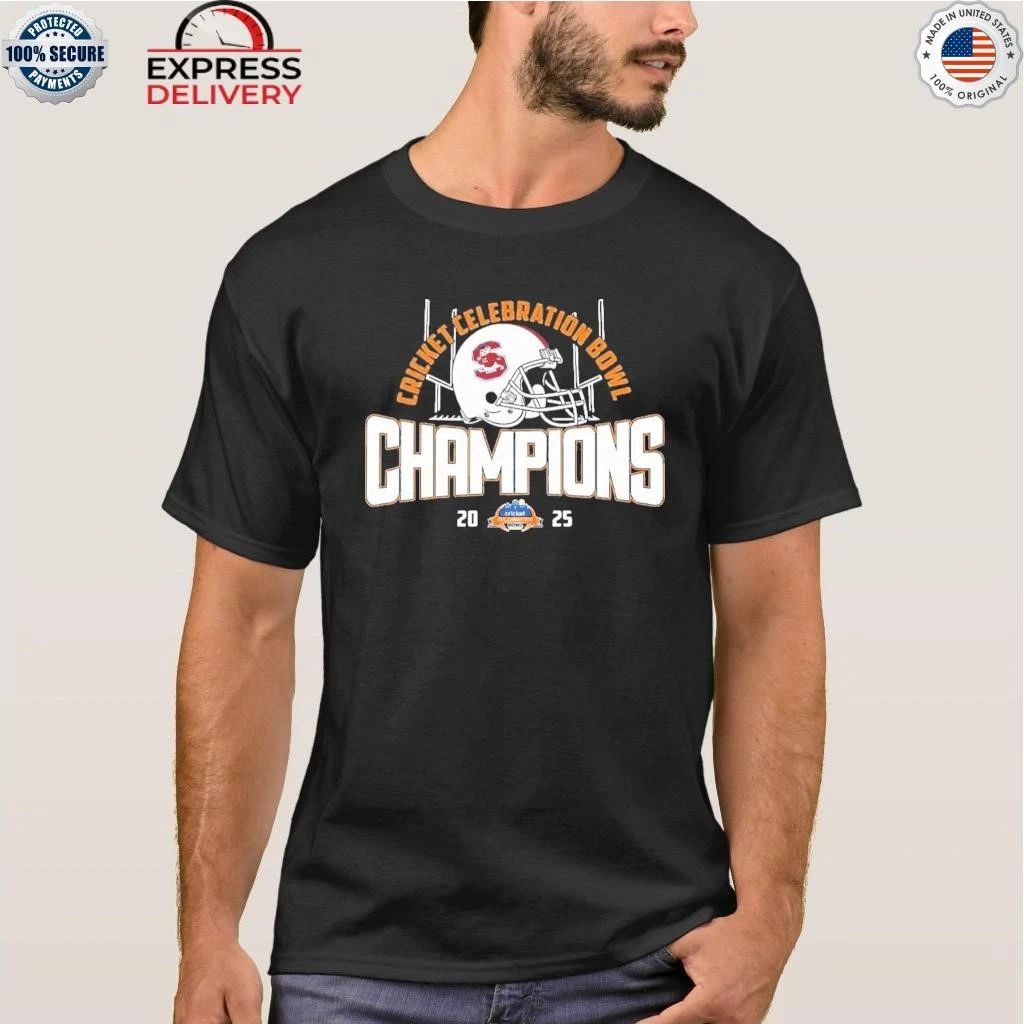 South Carolina State Bulldogs Football National Champions 2025 Cricket Celebration Bowl Shirt