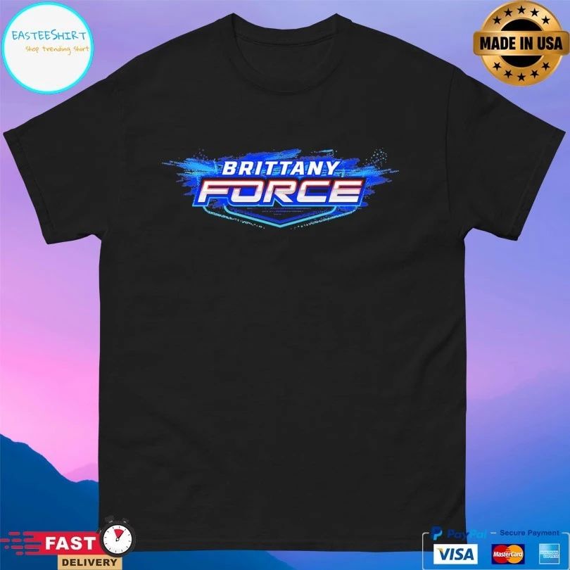 Brittany Force Record Breaker Logo T-shirts