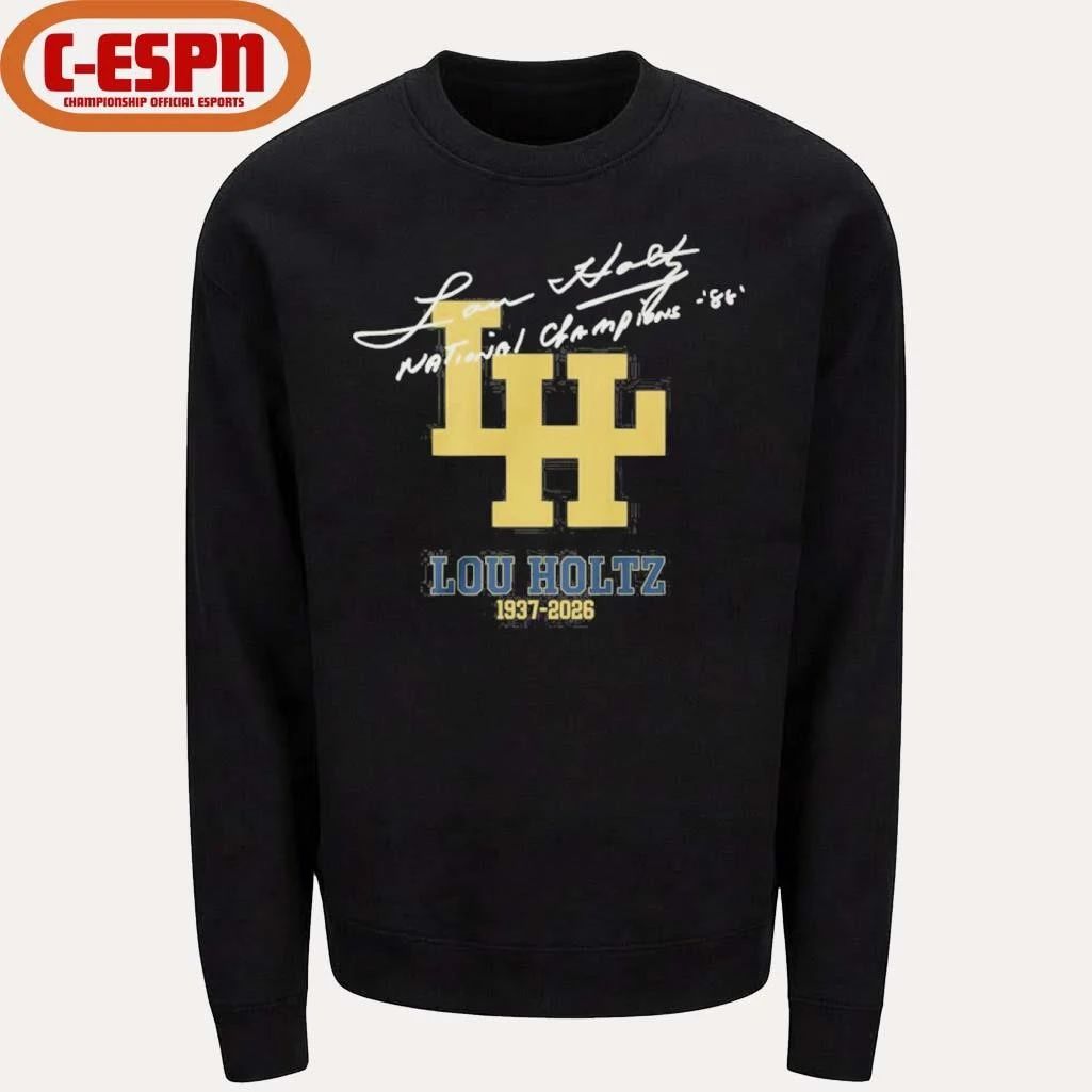 Lou Holtz 1937-2026 Logo Shirt